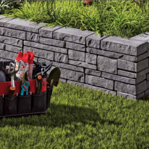 Townsend Garden Wall Concrete 16" Wx 5.75" x 4" H